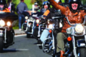 Bikers: Over 50, Monied, and Philanthropists